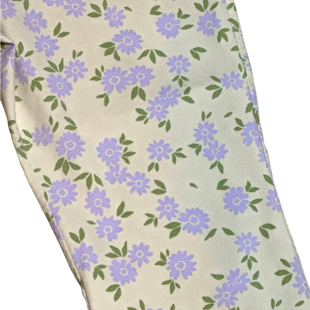 Zara Floral Print Pants NWOT - Picture 4 of 5